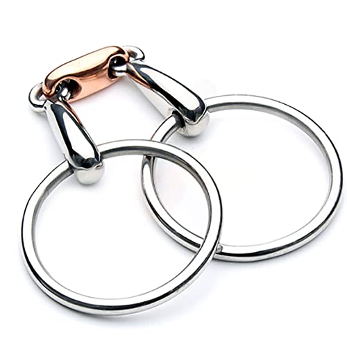 Loose Ring Snaffle,O Ring, English Happy Mouth Bit for Horses - BeesActive Australia