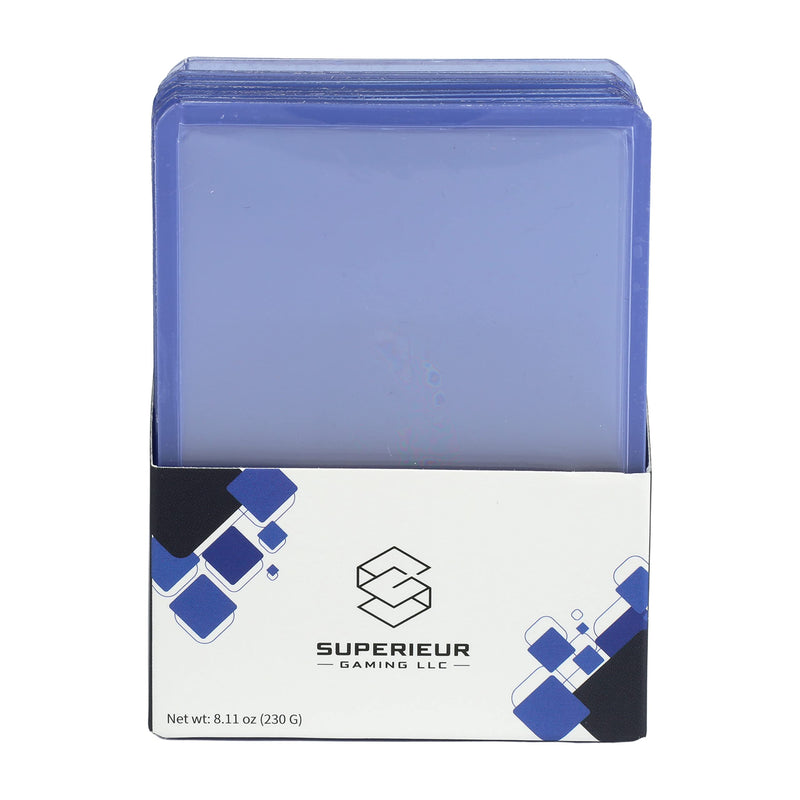 Superieur Gaming 3" x 4" Top loaders Card Holder for Standard Trading Cards | Up to 35 pts | 25-Count - BeesActive Australia