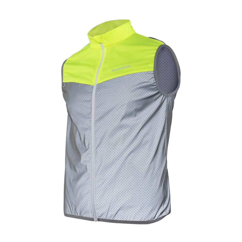 ROCKBROS Reflective Running Vest Reflective Gear for Men Women High Visibility Safety Vest Reflectors Running Gear Medium - BeesActive Australia