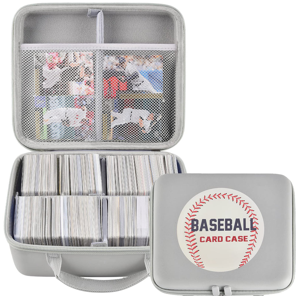 Baseball Card Holder Storage Case Compatible with Topps Baseball Sport Cards, 1600+ Trading Card Organizer Protector Binder for Pokemon Card, Football Cards, Sports Cards, PM TCG (Box Only) - BeesActive Australia