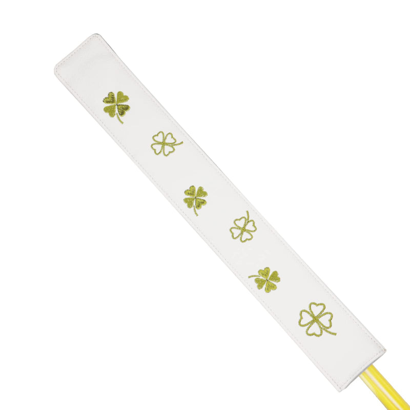 Golf Alignment Stick Cover Case Holder Hold at Least 3 Sticks Lucky Clover Pattern Design - BeesActive Australia