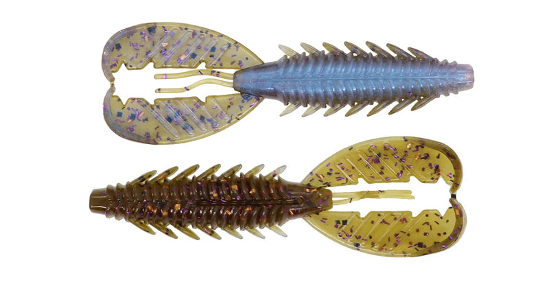 X Zone 4.25" Adrenaline Craw | Crawfish Lures for Bass, Trout, and More, Classic Aggressive Crayfish Lure Designed by Tournament Winner Brandon Palaniuk (6 Pack) 309 4.25" - BeesActive Australia