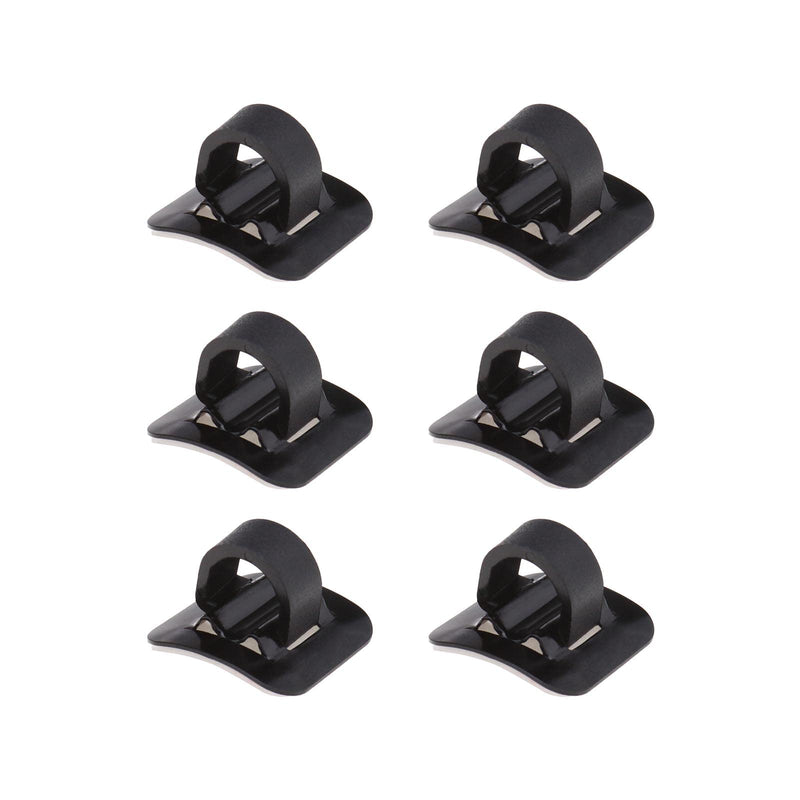 6pcs Bike C Clips Housing Hose Guide Clamps MTB Bicycle Bike C-Clips Buckle Brake Cable Line Guide Tubing Fixed Clamp Aluminum Alloy Bicycle Cable Clip - BeesActive Australia