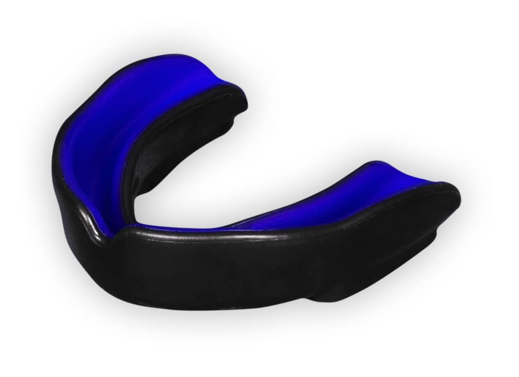 FightX Youth Taekwondo Teeth Protector Boxing Mouth Guard for Boys & Girls (Black/Blue) - BeesActive Australia