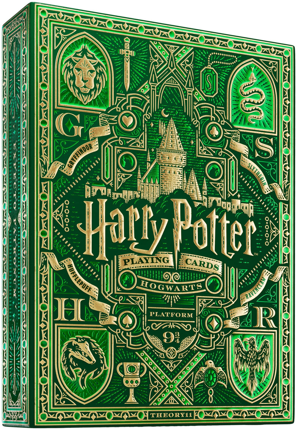 theory11 Harry Potter Playing Cards - Green (Slytherin) - BeesActive Australia