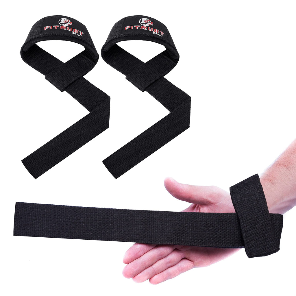 FIRTRUST weight lifting straps Deadlift Straps Neoprene Padded wrist straps for weightlifting - BeesActive Australia