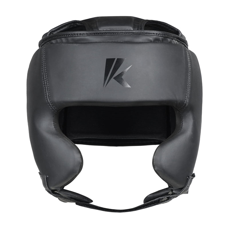 Kruzak Boxing Headgear for Men Black Matte Matte Black Small-Medium - BeesActive Australia