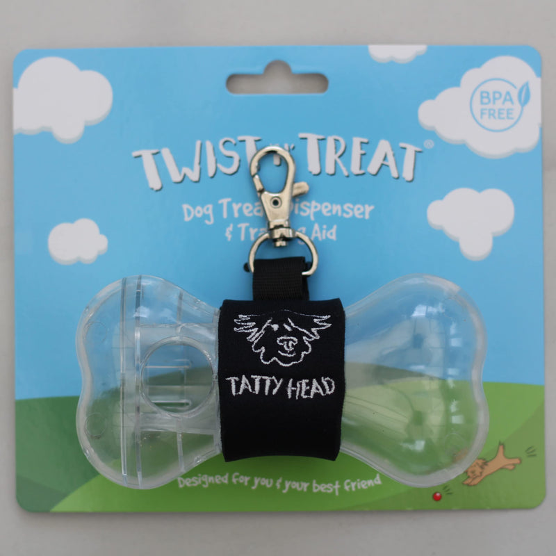 Tatty Head Dog Treat Dispenser and Training Aid individual Clear - BeesActive Australia