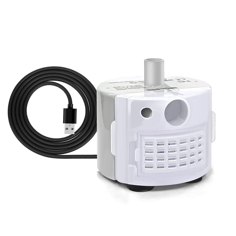 Tomxcute Replacement Pump for cat Water Fountain, Compatible 3.2L/108oz Automatic Stainless Steel Pet Fountain Dog Water Dispenser,Super Quiet Dog Pet Fountain Water Pump - BeesActive Australia