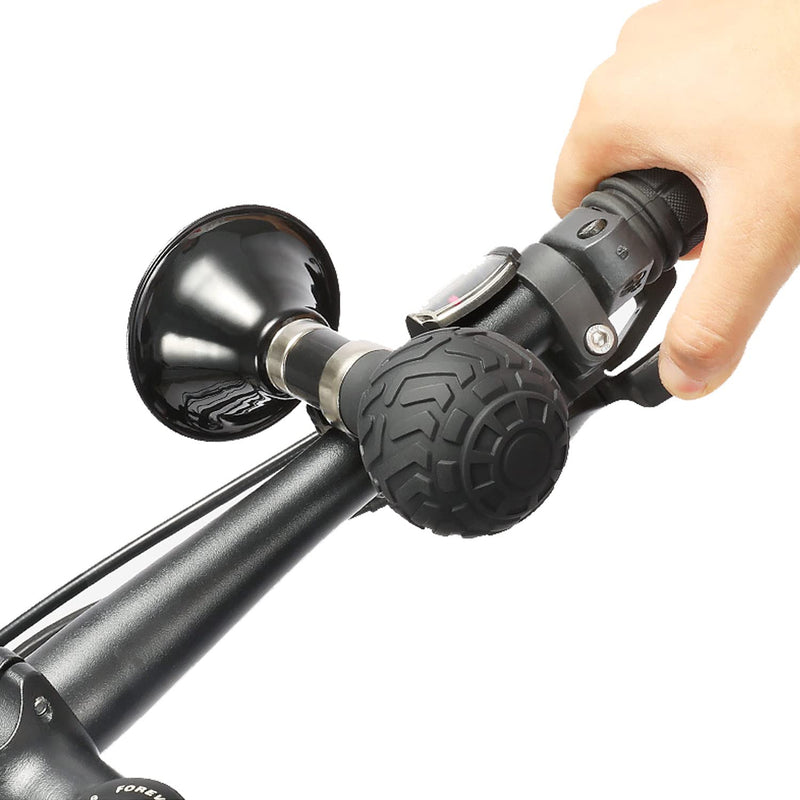 YUENTOEN Bike Horn - Bicycle Horn, Classic Metal Bugle Loud Handlebars Mount Rubber Squeeze Loud Speaker Retro Air Clown Horn with a Screw Cycling Accessories for Bicycle Bike Vehicles - BeesActive Australia