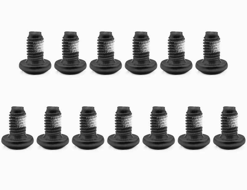 DEXITR Rotor Bolts M5x10mm T25 High Strength Stainless Steel Bicycle Parts Torx Head Bolts Disc Brake Screws for MTB Mountain BMX Road Bike Folding Bike Fixing 13pcs Black - BeesActive Australia