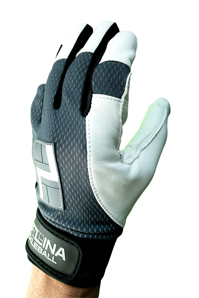 CUZINA HexPro Pickleball Racquetball Glove Steel Gray / White Large Left - BeesActive Australia