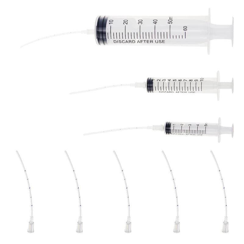 YOLUFER Bird Feeding Syringe with Soft Feeding Tubes Dental Irrigation Syringe Pet Feeding Syringe - BeesActive Australia