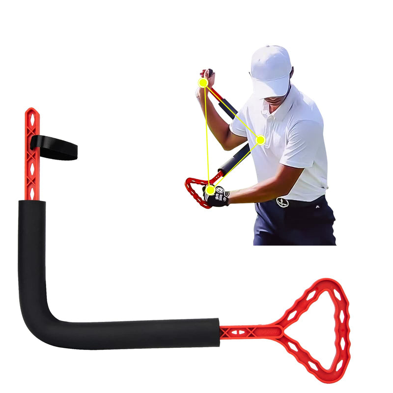 Shozxlcci Golf Swing Training Aid Equipment, Professional Motion Posture Correction Tool, Golf Wrist Swing Trainer Accessorie - BeesActive Australia
