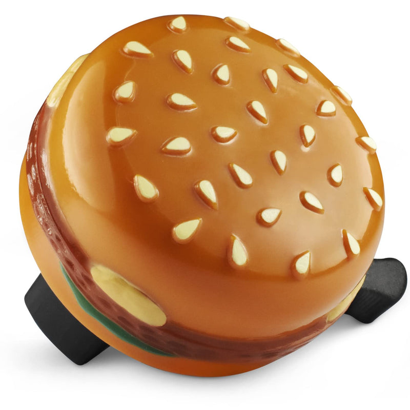 MARQUE Hamburger Kids Bike Bell – Fun Bicycle Bell for Boys and Girls, Also Fit Balance Bike and Scooter, Must Have Accessory Add On for Children Bike - BeesActive Australia