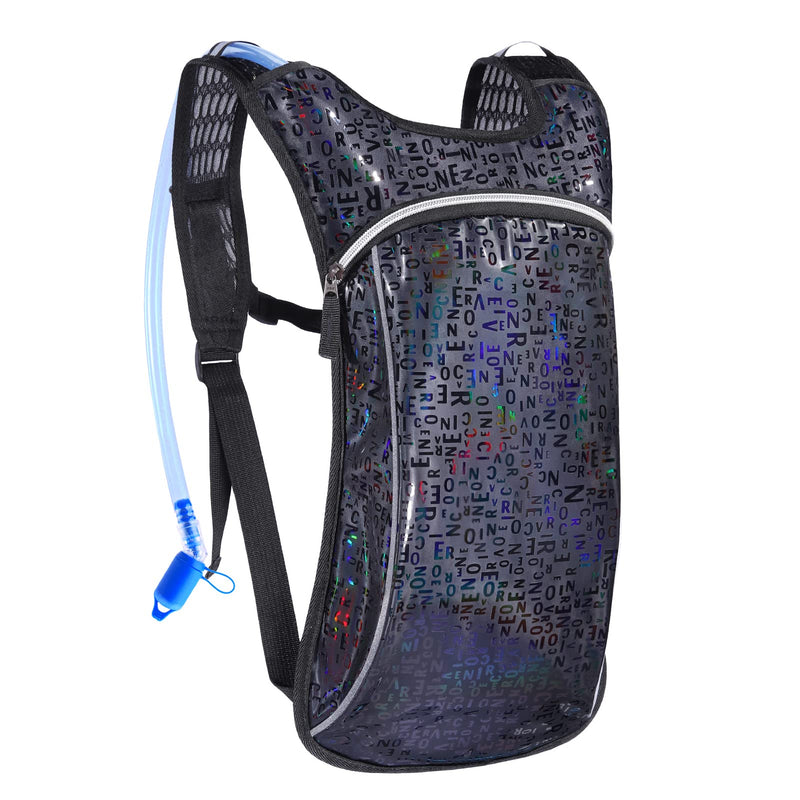 Hydration Pack,Hydration Backpack with 2L Hydration Bladder Lightweight Insulation Water Pack for Festivals,Raves, Hiking, Biking, Climbing, Running and More Black Character - BeesActive Australia