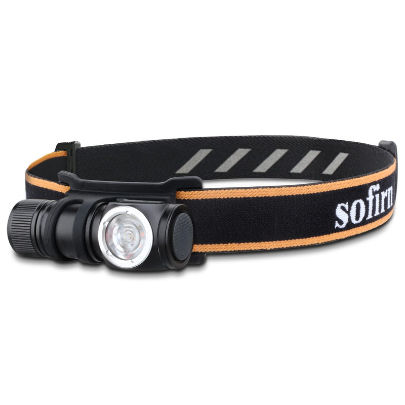 Mini Headlamp 1100 Lumens, Sofirn HS10 Right Angle EDC Flashlight, Powerful LH351D LED 90CRI, Small Pocket-Size & IPX8 Waterproof for Camping Running Hiking Outdoor (HS10-kit) HS10-kit - BeesActive Australia