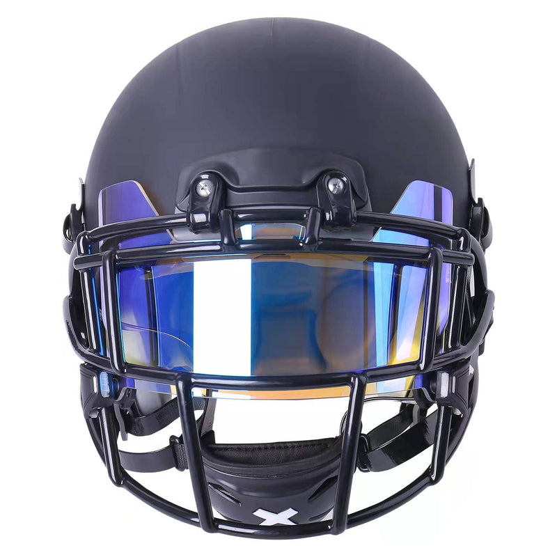 GY Football Facemask Visor,Clear REVO ice Blue Tinted Eye-Shield for Football Helmet for - BeesActive Australia