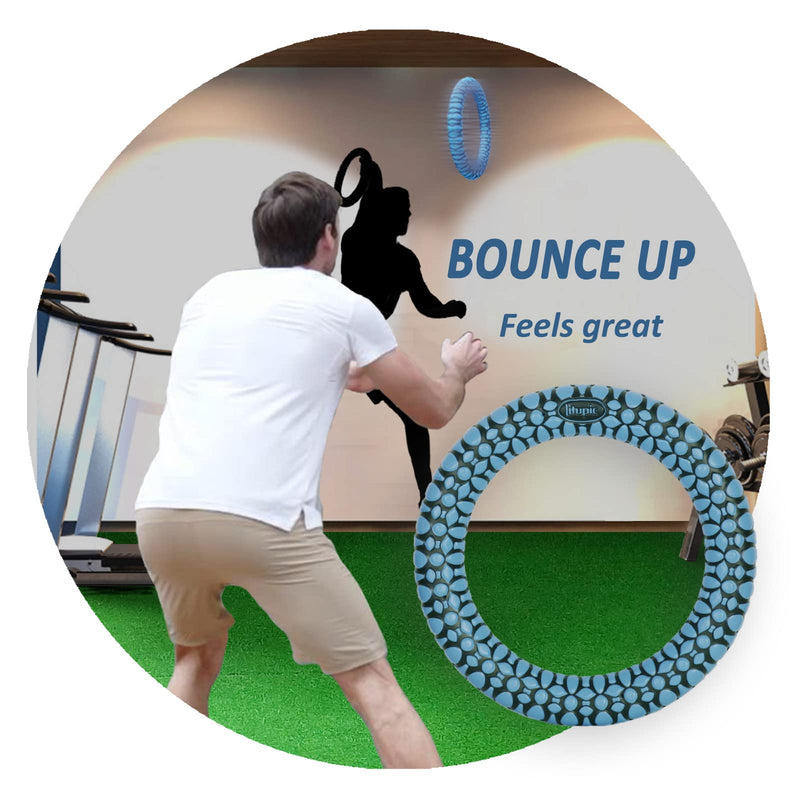 Bouncy Sports Hoops Hand Eye Coordination Training Tool Sports Equipment Reaction Speed Training Tool for Improving Agility & Reflex Skills Light-up Easy to Throw Healthy Activities for Your Family - BeesActive Australia