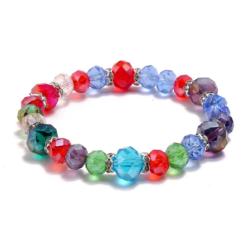 Korean Version Beaded Crystal Bracelet Simple Temperament Versatile Girls Bracelet - BeesActive Australia