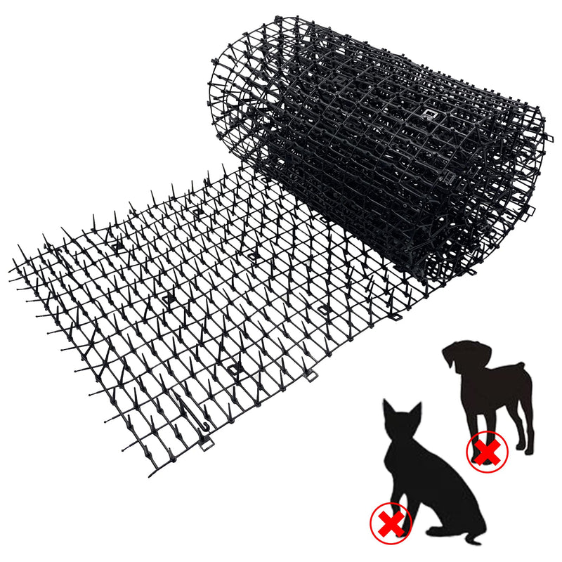 Fhiny 6.6FT/13.1FT Cat Scat Mat with Spikes, Digging Cat Deterrent Devices Prickle Strips Roll Anti Kitten Stopper Training Network for Indoor/Outdoor Pets Dogs Protect Furniture S: 78.8" L×12 "W - BeesActive Australia