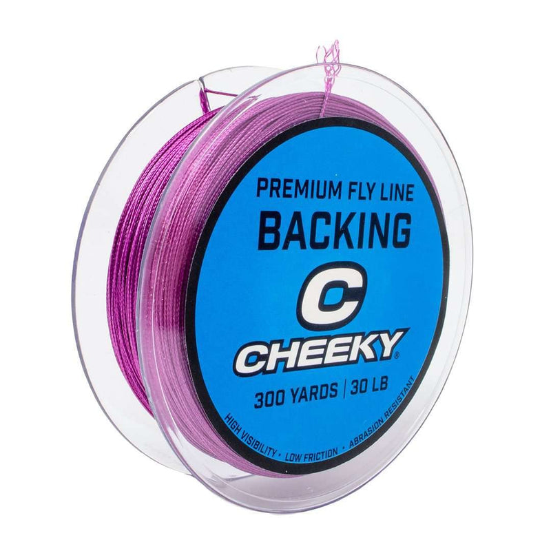 Cheeky Fishing Premium Fly Line Backing, 30 lb, Purple (C-BAC-30U-300) - BeesActive Australia