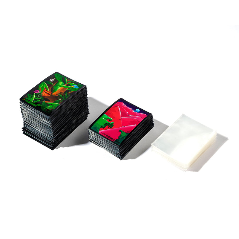 Doomlings 300 Doomsleeves, Designed and Clear Card Sleeves, Durable Card Protectors for Doomlings Card Game, Dual Surface - BeesActive Australia
