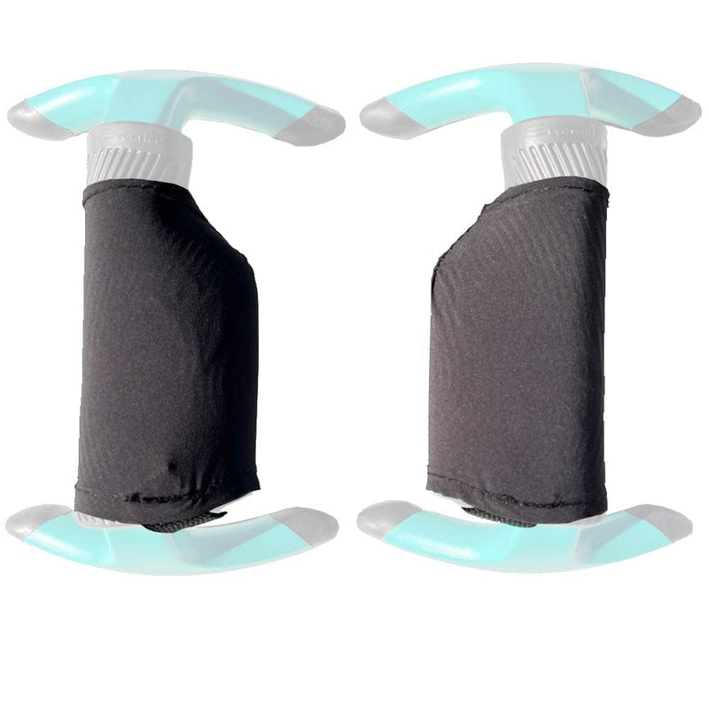 Yoga-Grip No-Slip COVERS for Sweaty Hands (COVERS ONLY - YOGA-GRIPS SOLD SEPARATE) A Must Have When Using Yoga-Grip for Hot Yoga and Power Yoga (Set of 2 and Instructions) - BeesActive Australia