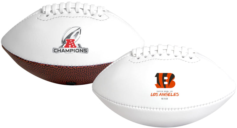 Official NFL | 2022 | Commemorative Playoff Footballs | Super Bowl | AFC / NFC Champions | Multiple Options AFC Champions Ball Youth Size - BeesActive Australia