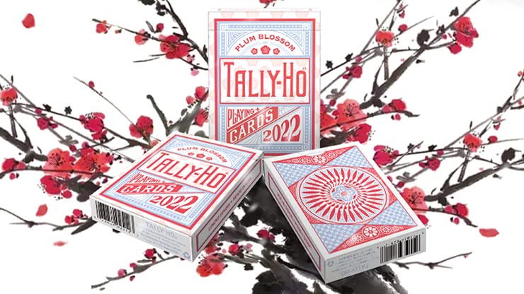 Tally-Ho Plum Blossom Playing Cards - BeesActive Australia