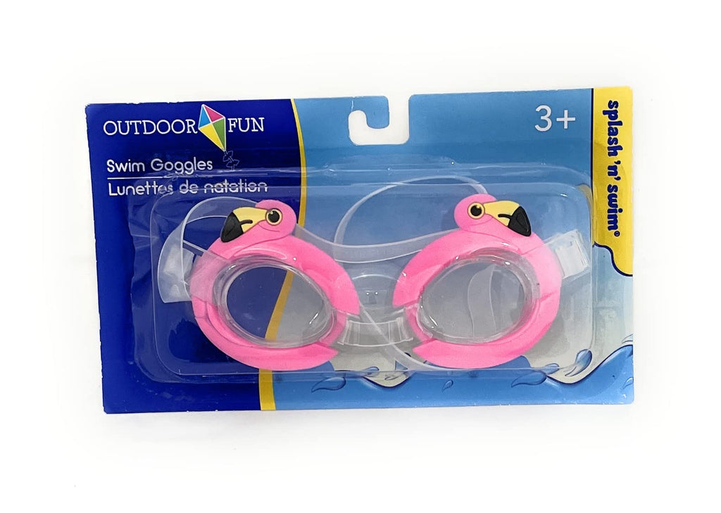 Child's Swim Goggles Flamingo Design Age 3+ - BeesActive Australia