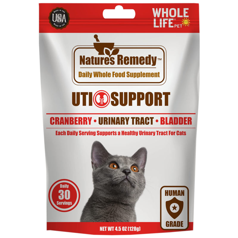 Whole Life Pet Urinary Tract Daily Supplement for Cats – Cranberry with Probiotics. UTI Prevention, Bladder Health. Mixes in Food or with Water for Hydrating Snack - BeesActive Australia