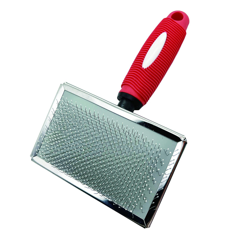 YIRU Gentle Slicker Brush with Protective Balls Massage Pin for Sensitive Skin,Dog Hair Slicker Brush for Dogs Cats Labradoodles with Short to Long Fine Hair,Undercoat,Removes Mats,Loose Fur - BeesActive Australia