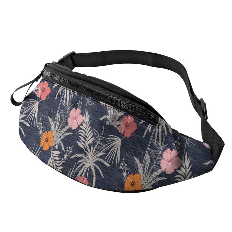 Leaves Fanny Pack For Men Women,With Adjustable Zipper Lightweight Strap Waist Pack For Casual Running Hiking Leaves - BeesActive Australia