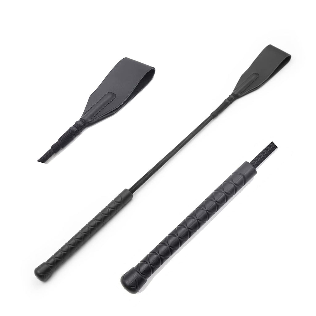 Doooit 18" Riding Crop for Horse, Authentic English Riding Genuine Leather Whip, Equestrian Horse Crop - BeesActive Australia