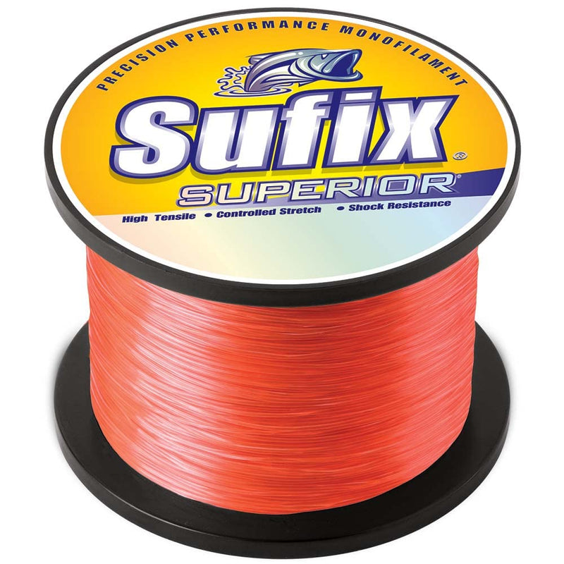 Sufix Superior 50 lb Neon Fire 1095 Yds - BeesActive Australia