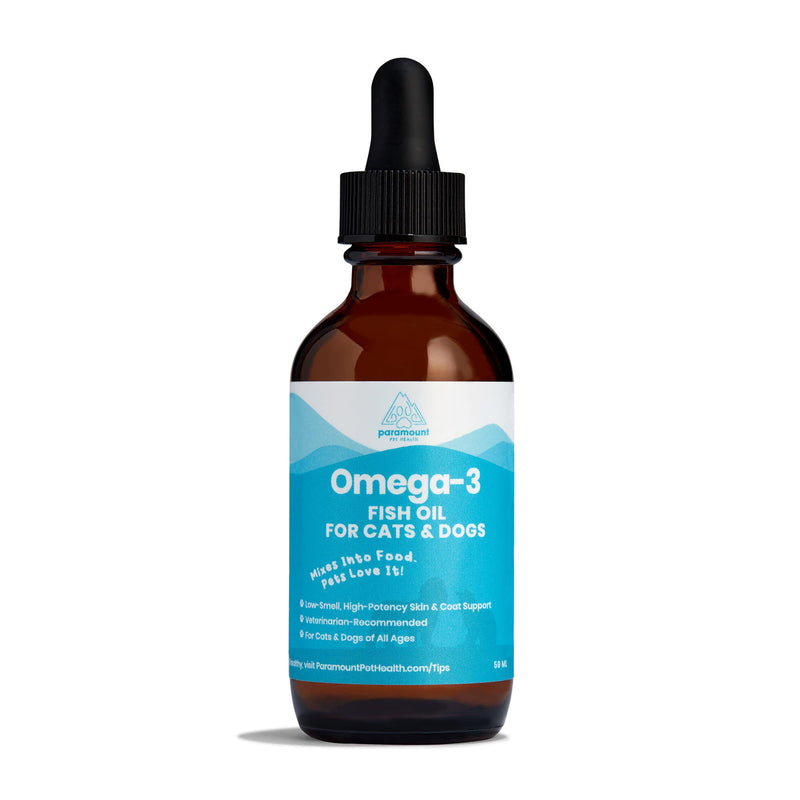 Omega 3 Fish Oil for Cats and Small Dogs | Premium Quality Omega 3 Supplement for Pets 2 Ounce - BeesActive Australia