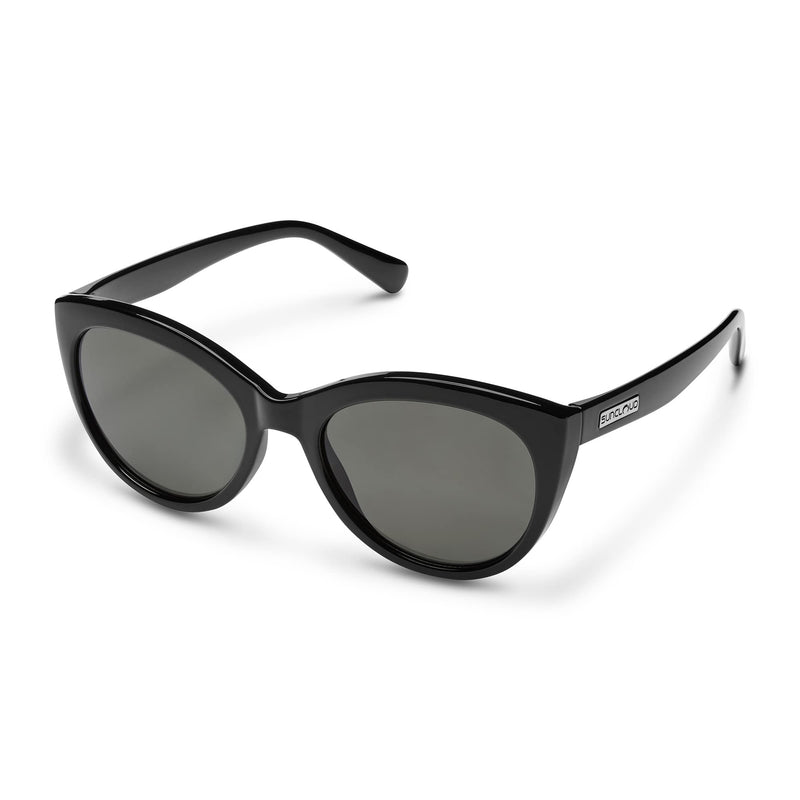 Suncloud Cityscape Sunglasses Black / Polarized Gray Green One Size - BeesActive Australia