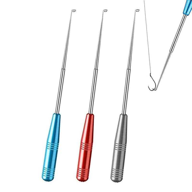 BLAAROOM Quick Fish Hook Remover Tool 3 Set Fishhook Easy Removal Detacher for Fishing Accessories Stainless Steel Fish Hook Disconnect Extractor Device Gadgets Kit - BeesActive Australia