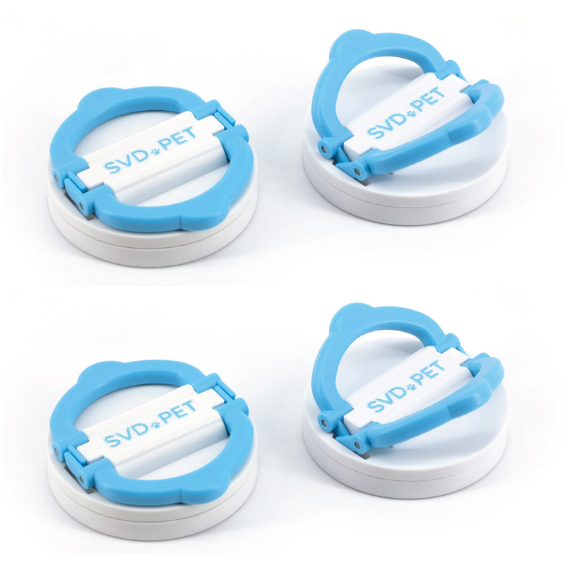 SVD.PET Potty Training Pad Magnetic Holder - Perfect for Leg-Lifting Marking Dogs - Compatible with Any Size of Puppy Pee Pads - Strong Magnets with Easy-Lifted Handles 4-Pack - BeesActive Australia