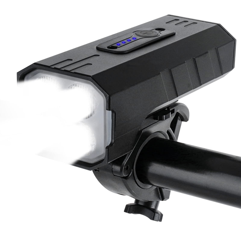 Satino L11 LED Bike Lights for Night Riding - 800LM 4 Light 7 Modes USB Rechargeable Bicycle Front Headlight - BeesActive Australia