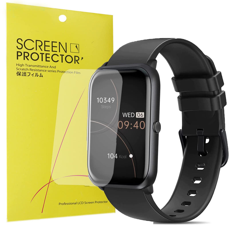 Compatible for MorePro H86 Screen Protector, [6 Pack] Lamshaw Premium High Definition Ultra HD Film Compatible for MorePro H86 Fitness Tracker/FITVII H86 Fitness Tracker 1.57'' (6 Pack) 6 pack - BeesActive Australia