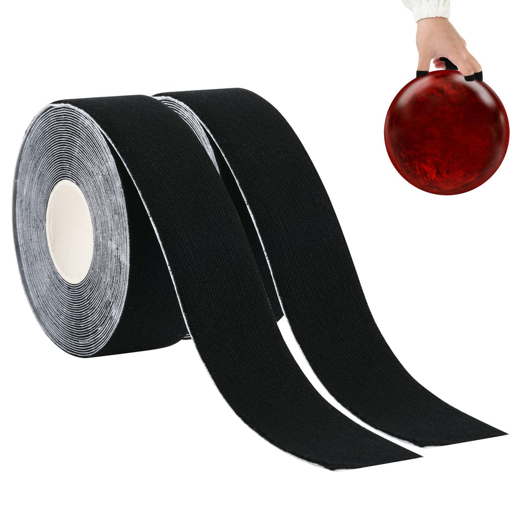 Cosmos Set of 2 Rolls Bowling Finger Tape Thumb Tape Elastic Bowling Ball Thumb Tape Protective Bowling Accessories for Bowler Sport Exercise Workout, Each Roll 2.5 cm x 5m - BeesActive Australia