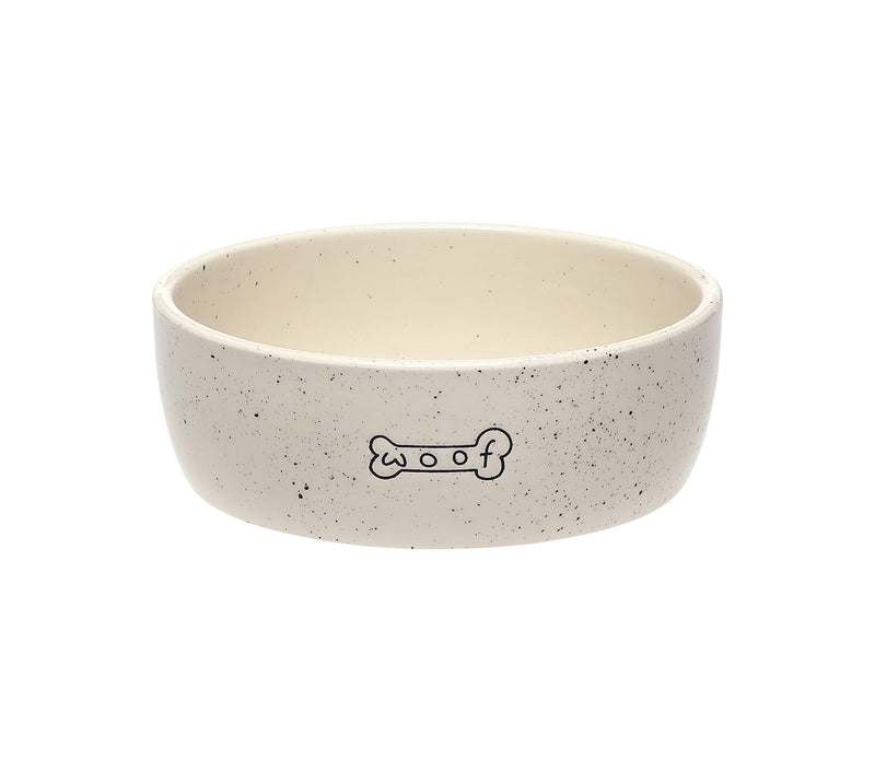 Pearhead Pet Feeding Accessories, Dog and Cat Food and Water Bowl, Dog Treat Jar, Holiday Pet Home Décor, Pet Feeding Mat, Pet Owner Accessories Woof Pet Bowl Dish - BeesActive Australia