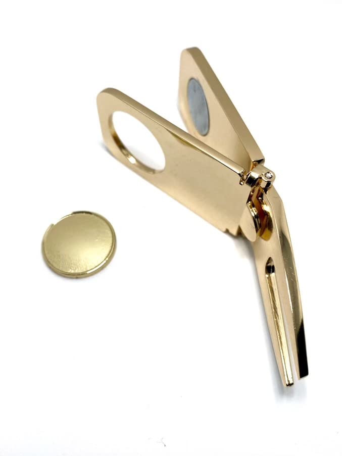 Daddio's Golf Divot Tool | Multi Use Magnetic Ball Marker | Club Cigar Holder Gold - BeesActive Australia