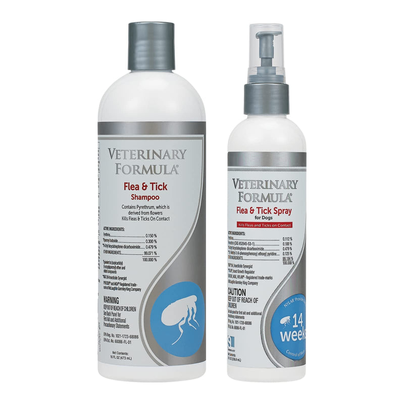 Veterinary Formula Flea and Tick Shampoo/Spray for Dogs - BeesActive Australia
