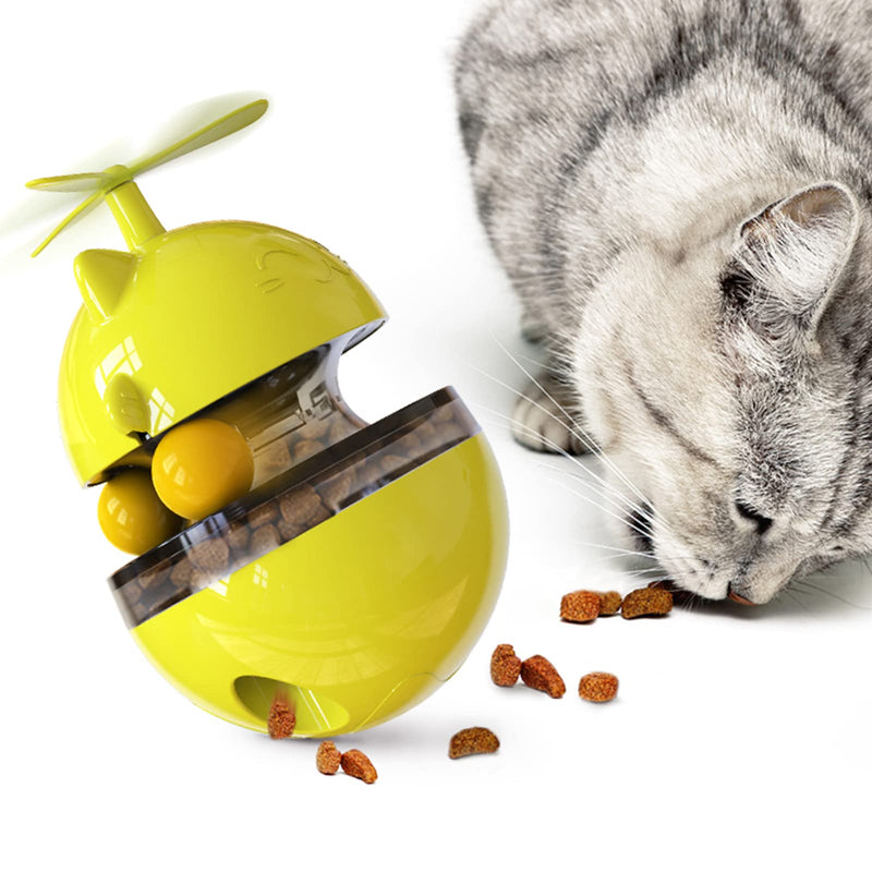 CCTEAS Cat Puzzle Toys Interactive Kitten Treat Dispensing Feeder Toy for Indoor Cats Best Kitty Food Dispenser Ball Seller Treat Dispenser - BeesActive Australia