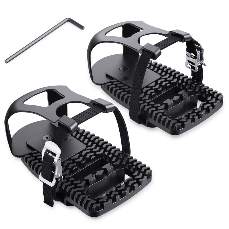 Toe Cages for Peloton Bike & Bike+(Only for Peloton Adapters), Kelecuia Peloton Pedal Toe Cage for Regular Shoes, Convert Look Delta Pedal to Toe Clip Straps, Ride with Sneakers - BeesActive Australia