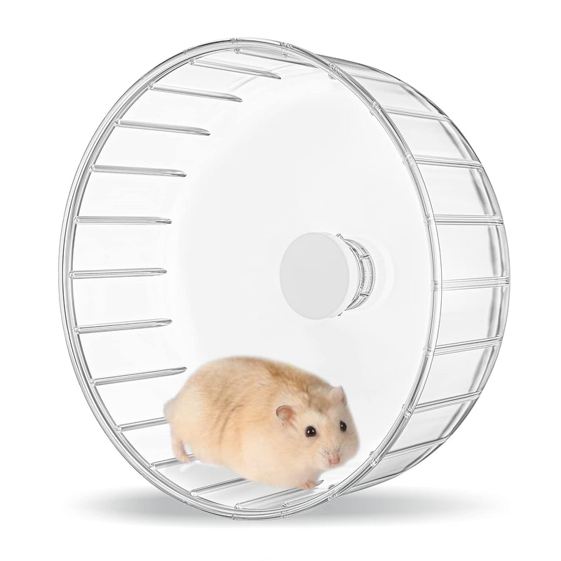 BUCATSTATE Hamster Wheel Silent, 6.7in & 5.5in Hamster Exercise Wheels Basic- Quiet Spinner Hamster Running Wheels for Gerbil Dwarf Syrian Hamster 6.7inch - BeesActive Australia