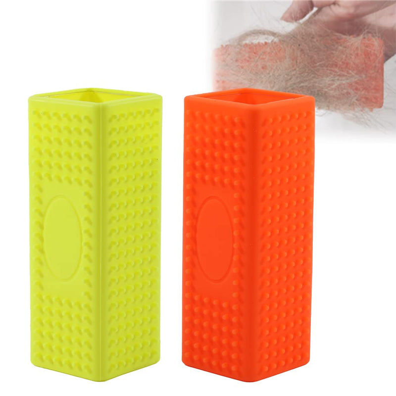Pet Dog Cat Hair Remover Furniture Rubber Pet Hair Block Roller Cleaner,Carpet Brush for Dog Hair Sofa Hollow Rubber Cleaner Brush - BeesActive Australia